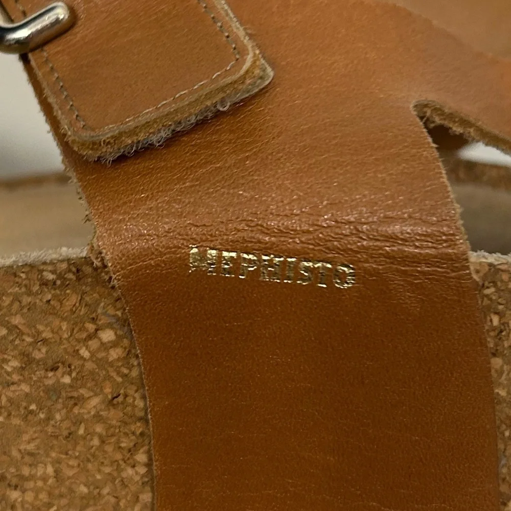 Mephisto Lissandra Platform Wedge Sandals Size 42 / US 12